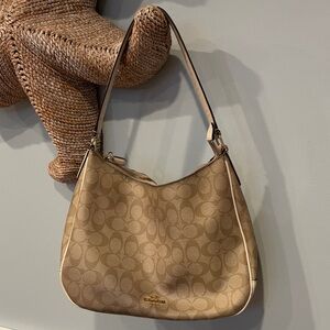 Coach Vintage Y2K Brown Signature Shoulder Bag